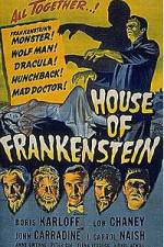 Watch House of Frankenstein 9Movies