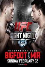 Watch UFC Fight Night 61 Bigfoot vs Mir 9Movies