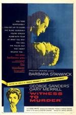Watch Witness to Murder 9Movies