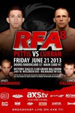 Watch RFA 8: Pettis vs. Pegg 9Movies