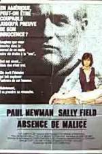 Watch Absence of Malice 9Movies