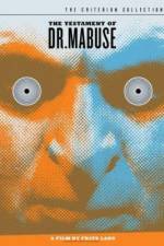 Watch Das Testament des Dr Mabuse 9Movies