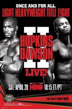 Watch Boxing Light Heavyweight Hopkins vs Dawson II 9Movies